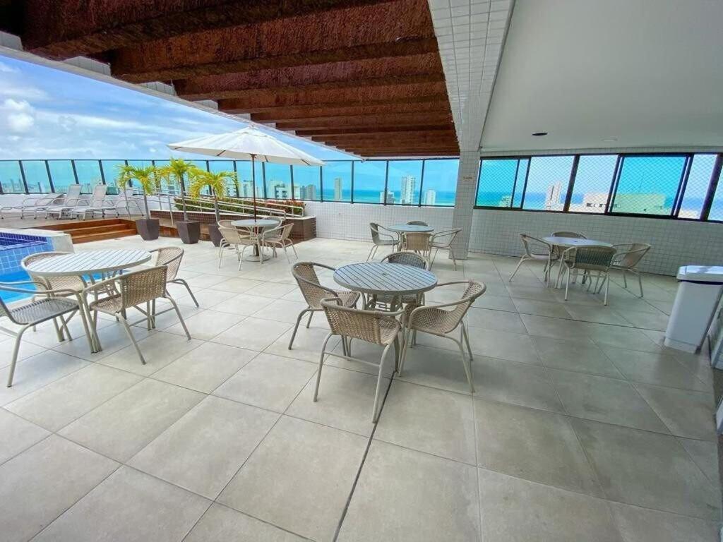 Sm 504 - Excelente Flat Funcional Padrao Beach Class Recife Exteriör bild