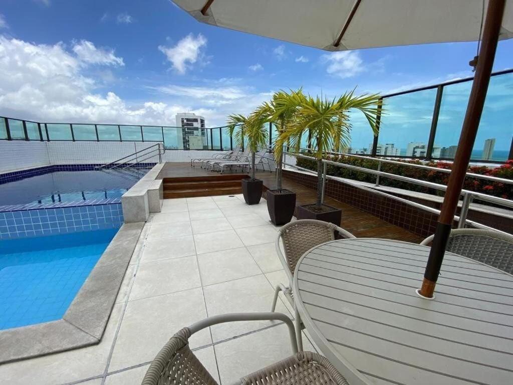 Sm 504 - Excelente Flat Funcional Padrao Beach Class Recife Exteriör bild